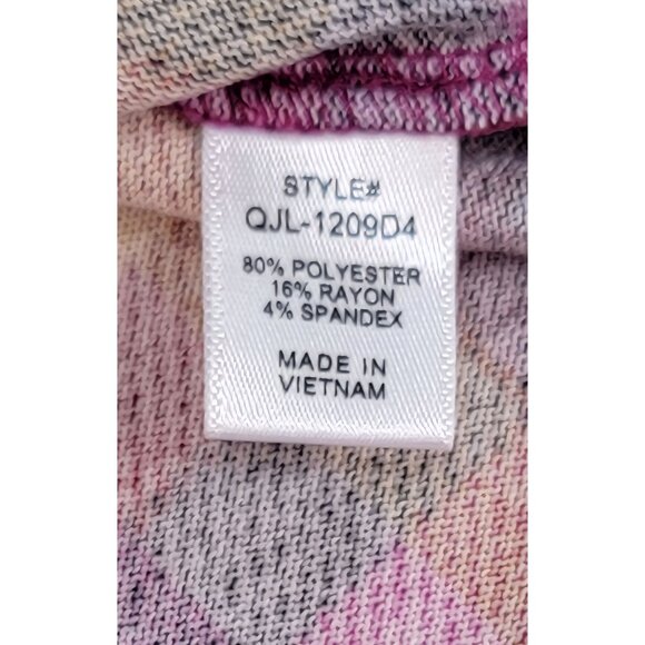 Zenana Shacket Shirt Jacket Magenta Plaid Pockets Cozy Soft Womens Large New - Picture 6 of 10